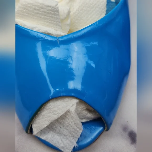 🥳SALE!🥳AJ Valenci blue heels - Picture 7 of 16